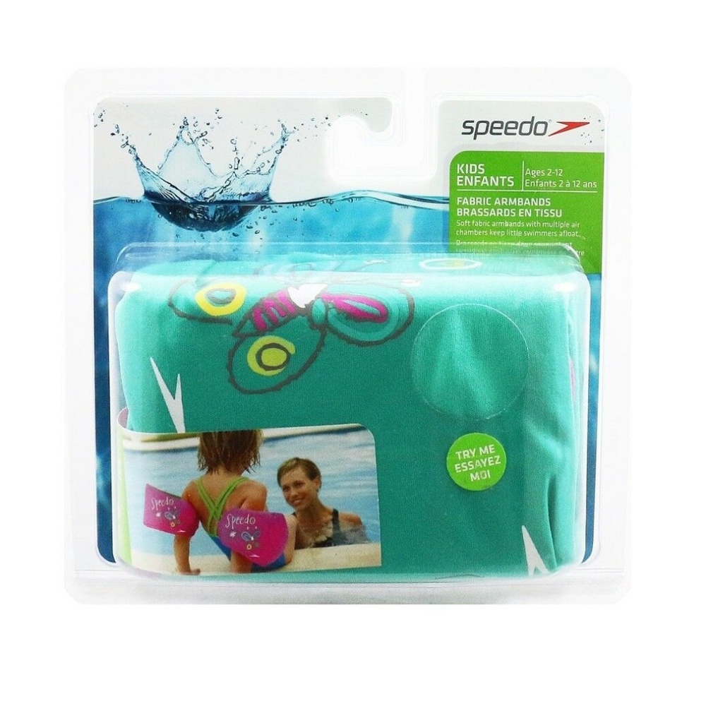 NEW GIRLS SPEEDO FABRIC ARMBANDS AGE 2-12 LEVEL 2